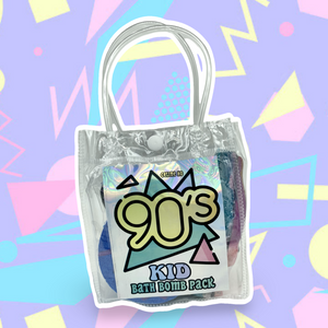 90's Kid Nostalgic Bath Bomb Pack