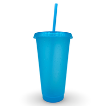 Load image into Gallery viewer, Custom Tumbler With Lid &amp; Straw